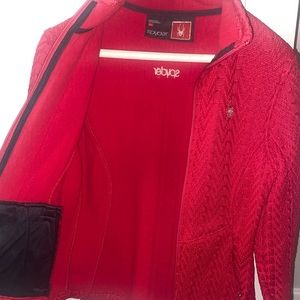 Hot pink Spyder zip up